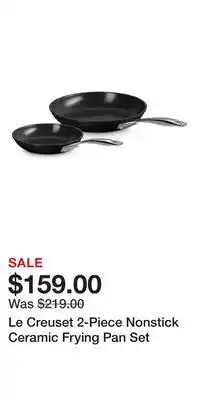 Nordstrom Le Creuset 2-Piece Nonstick Ceramic Frying Pan Set offer