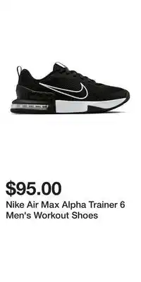 Kohl's Nike Air Max Alpha Trainer 6 Men's Workout Shoes offer