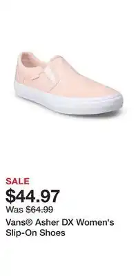 Kohl's Vans Asher DX Women's Slip-On Shoes offer