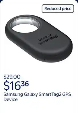 Walmart Samsungalaxy Bluetooth SmartTag2 GPS Device with Silicone Case offer