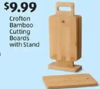 Aldi Crofton Bamboo Cutting Boards with Stand offer