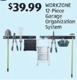 Aldi WORKZONE 12-Piece Garage Organization System offer