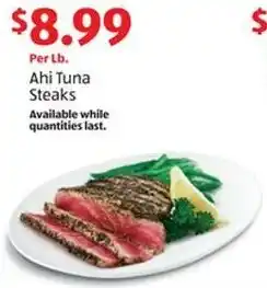 Aldi Ahi Tuna Steaks offer