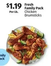 Aldi Fresh Family Pack Chicken Drumsticks offer