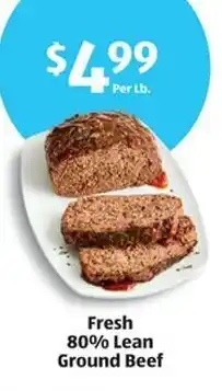 Aldi Fresh 80% Lean Ground Beef offer