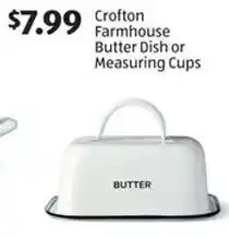 Aldi Crofton Farmhouse Butter Dish or Measuring Cups offer