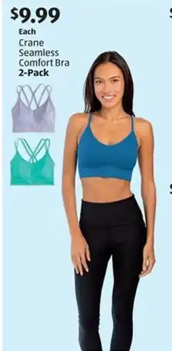 Aldi Crane Seamless Comfort Bra 2-Pack offer