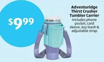 Aldi Adventuridge Thirst Crusher Tumbler Carrier offer