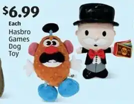 Aldi Hasbro Games Dog Toy offer