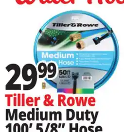 Ocean State Job Lot Tiller & Rowe 5/8 Medium-Duty Hose 100' offer