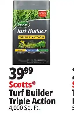 Ocean State Job Lot Scotts Turf Builder Triple Action Weed Control & Lawn Food 4 000 sq ft offer