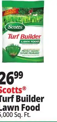 Ocean State Job Lot Scotts Turf Builder Lawn Food 5,000 sq ft offer