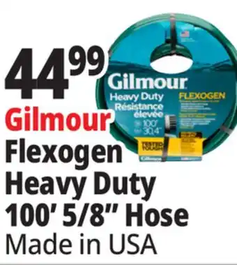 Ocean State Job Lot Gilmour Flexogen Heavy Duty 100' 5/8 Hose offer