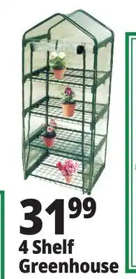 Ocean State Job Lot Tiller & Rowe 4-Shelf Greenhouse offer