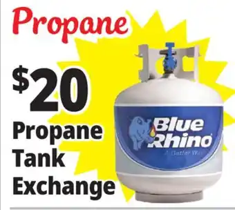 Ocean State Job Lot Blue Rhino Propane Tank Exchange offer