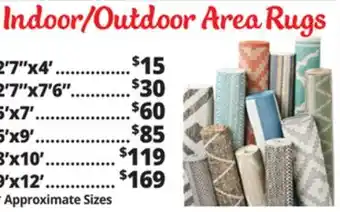 Ocean State Job Lot Indoor/Outdoor Rugs offer