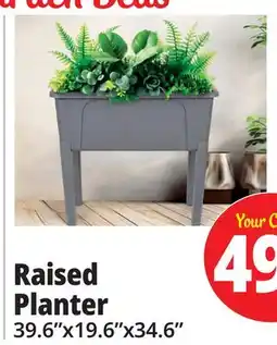 Ocean State Job Lot Raised Planter offer