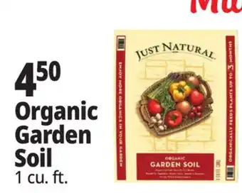 Ocean State Job Lot Just Natural Organic Garden Soil 1 cu ft offer