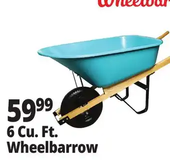 Ocean State Job Lot 6 Cu. Ft. Wheelbarrow offer