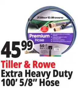 Ocean State Job Lot Tiller & Rowe Extra Heavy-Duty Premium 5/8 Garden Hose 50' offer