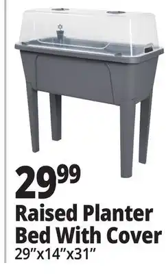 Ocean State Job Lot Raised Planter Bed With Cover offer