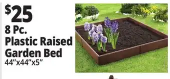 Ocean State Job Lot Raised Garden Bed Set 8-Piece offer