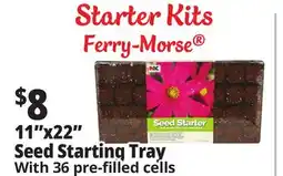 Ocean State Job Lot NK Lawn & Garden 36 Cell Seed Starter Tray with Mix 11 x 22 offer