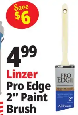 Ocean State Job Lot Linzer Pro Edge Professional 2 Angle Paintbrush offer