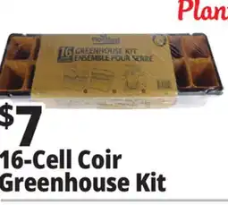 Ocean State Job Lot 16-Cell Coir Greenhouse Kit offer