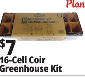 Ocean State Job Lot 16-Cell Coir Greenhouse Kit offer