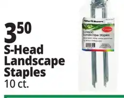 Ocean State Job Lot Tiller & Rowe S-Shaped Landscape Staples 10 Count offer