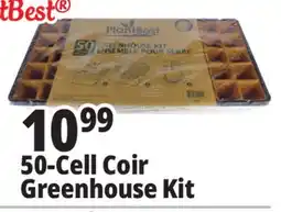 Ocean State Job Lot 50-Cell Coir Greenhouse Kit offer