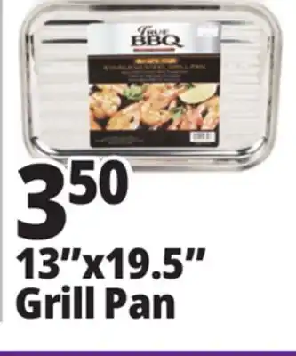 Ocean State Job Lot True BBQ Professional Stainless Steel Grill Pan 13 x 9.5 offer