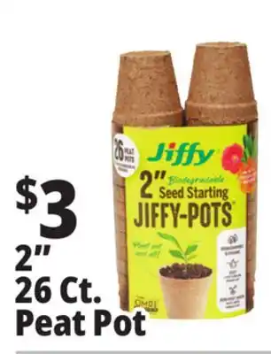 Ocean State Job Lot 2 Biodegradable Seed Starting Jiffy-Pots 26 Pots offer