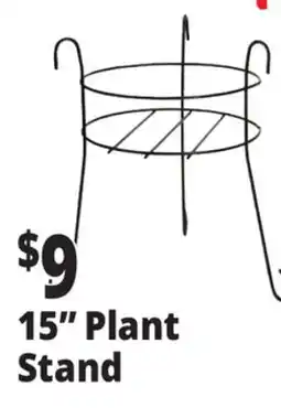 Ocean State Job Lot Black Plant Stand 15 offer