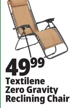 Ocean State Job Lot Reclining Zero Gravity Chair offer