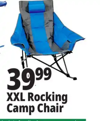 Ocean State Job Lot XXL Rocking Camp Chair offer