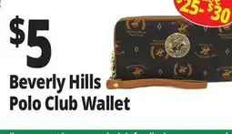 Ocean State Job Lot Beverly Hills Polo Club Wallet offer