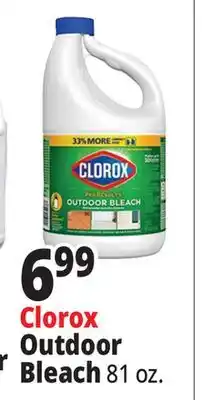 Ocean State Job Lot Clorox Disinfecting Bleach 81 oz offer