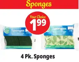 Ocean State Job Lot 4 Pk. Sponges offer