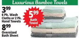 Ocean State Job Lot Bamboo Towels offer