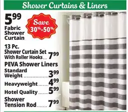 Ocean State Job Lot Shower Curtains & Liners offer