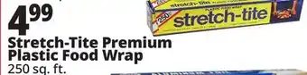 Ocean State Job Lot stretch-tite Premium Plastic Food Wrap 250 sq ft offer