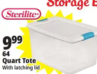 Ocean State Job Lot Sterilite Latch Top Storage Box 64 Qt offer