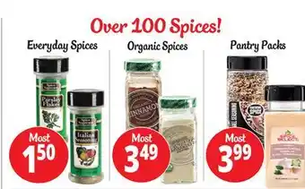 Ocean State Job Lot Spices offer