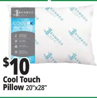 Ocean State Job Lot Cool RX Cooling Knit Jumbo Pillow offer