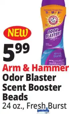 Ocean State Job Lot Arm & Hammer In-Wash Fresh Burst Scent Booster 24 oz offer