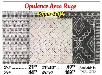 Ocean State Job Lot Opulence Area Rugs offer