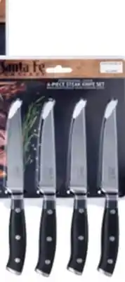 Ocean State Job Lot Santa Fe Professional Grade Steak Knife Set 4 Piece offer