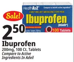 Ocean State Job Lot Ibuprofen 200 mg Tablets 100 Count offer